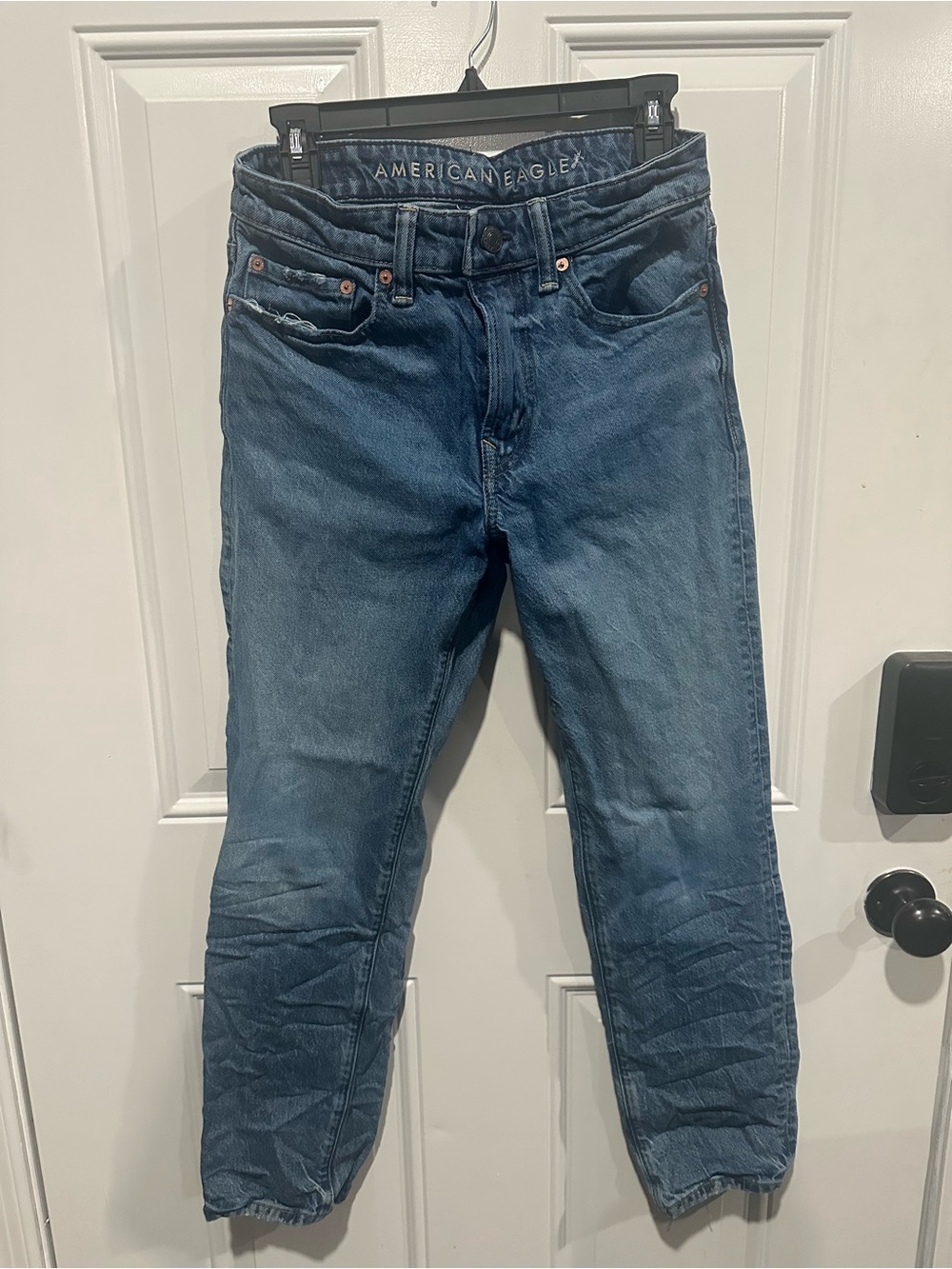 American Eagle Outfitters Men's Medium Blue Relaxed Jeans